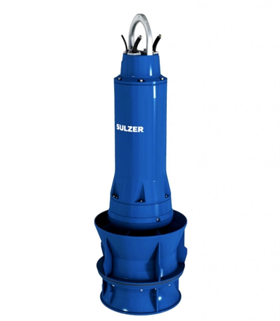 Inline Propeller Pumps Submersible propeller pump type ABS VUPX – Thetys Pumps